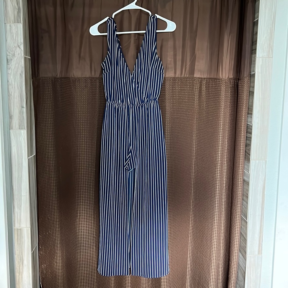 Maxi overlay romper
